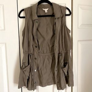 Cato Small Brown Utility Vest